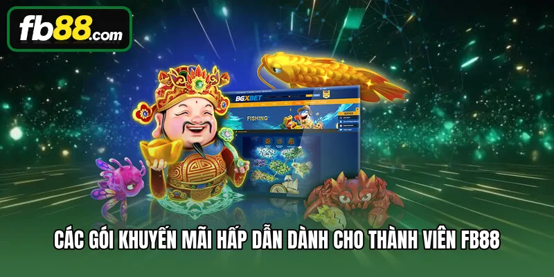Các gói khuyến mãi hấp dẫn dành cho thành viên FB88 